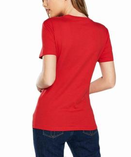 TANYA 40 CN TEE TANGO RED / BRIGHT WHITE