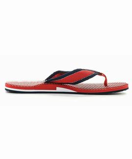 CHANCLAS TOMMY BEACH 2D TANGO RED / INK