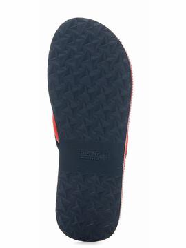 CHANCLAS TOMMY BEACH 2D TANGO RED / INK
