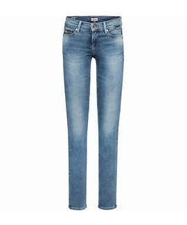 PANTALÓN VAQUERO NORA MID RISE SKINNY FIT FLBLST