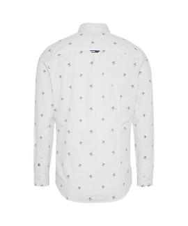 TJM DITSY PRINT SHIRT CLASSIC WHITE / ASTRONAUT