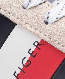 ZAPATILLAS TOMMY CORPORATE LEATHER WHITE