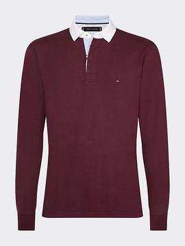 ICONIC RUGBY REGULAR FIT TAWNY PORT