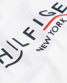 CORP UNDERLINE TEE BRIGHT WHITE