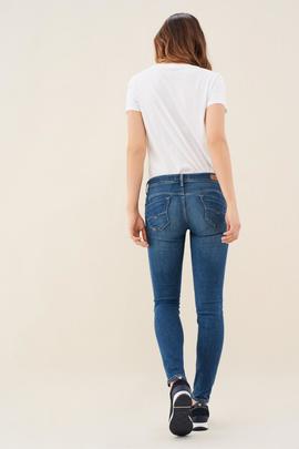 WONDER PUSH UP SKINNY FIT THERMOLITE EN DENIM AZUL