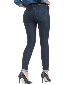 PANTALÓN VAQUERO SECRET SKINNY FIT HIGH RISE INDIGO WASH