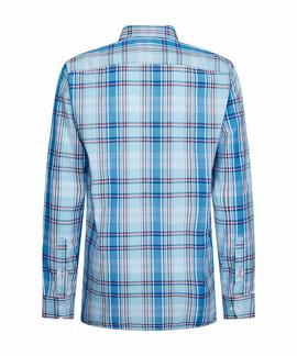 MISCALE CHECK SHIRT SAIL BLUE / REGATTA BLUE / MUL