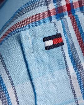 MISCALE CHECK SHIRT SAIL BLUE / REGATTA BLUE / MUL