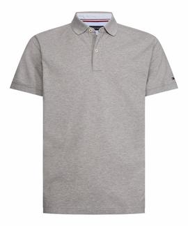 HILFIGER INSERT REGULAR POLO MEDIUM GREY HEATHER