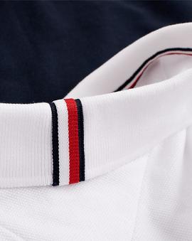 GS INSERT COLORBLOCK SLIM POLO WHITE / MULTI