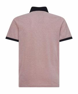 STRUCTURED SLIM POLO PRIMARY RED