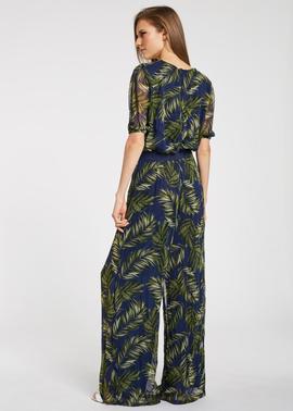 MONO GEORGETTE CON ESTAMPADO TROPICAL