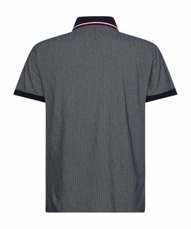 MICRO PRINT REGULAR POLO DESERT SKY / WHITE