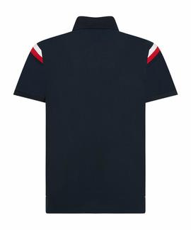 SHOULDER GS INSERT SLIM POLO DESERT SKY