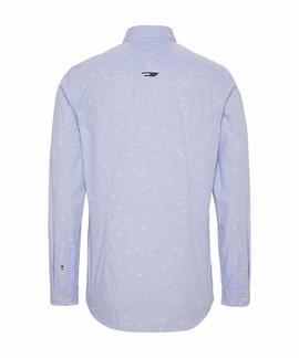 TJM NOVEL DOBBY POPLIN SHIRT LIGHT BLUE / MULTI