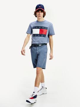 TJM TOMMY FLAG TEE FADED INK