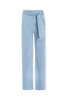 PANTALON DE BOLSO CHINO ANCHO EN RAYAS