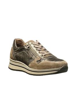 SNEAKER A806411D 440 MARRON METALIZADO
