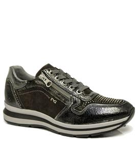 SNEAKER A806572D 105 GRIS METALIZADO
