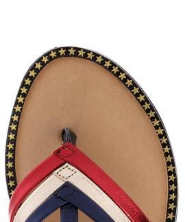 SANDALIAS TOMMY CORPORATE FLAT T-BAR SANDAL RWB