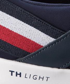 TOMMY TECHNICAL MATERIAL MIX SNEAKER MIDNIGHT