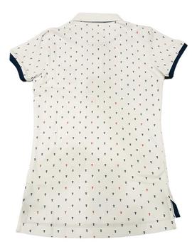 POLO M ANCLAS BLANCO