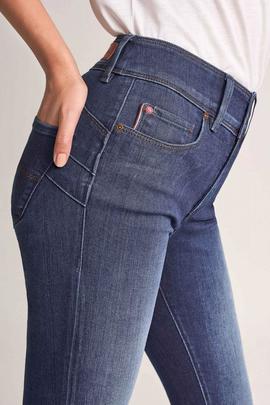 PANTALÓN VAQUERO SECRET SKINNY FIT HIGH RISE DENIM AZUL
