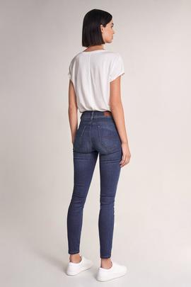 PANTALÓN VAQUERO SECRET SKINNY FIT HIGH RISE DENIM AZUL