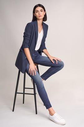 PANTALÓN VAQUERO SECRET SKINNY FIT HIGH RISE DENIM AZUL