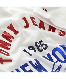 TJM CIRCLE NEW YORK TEE WHITE
