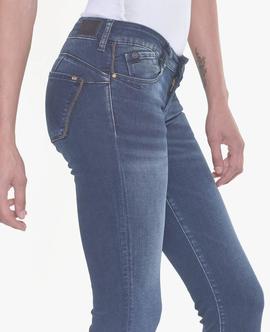 PANTALÓN VAQUERO JF PULP CAPRI 7/8 SLIM FIT TOPAZ W1164