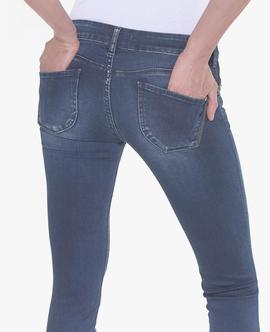 PANTALÓN VAQUERO JF PULP CAPRI 7/8 SLIM FIT TOPAZ W1164
