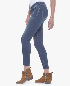 PANTALÓN VAQUERO JF PULP CAPRI 7/8 SLIM FIT TOPAZ W1164