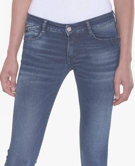 PANTALÓN VAQUERO JF PULP CAPRI 7/8 SLIM FIT TOPAZ W1164