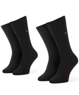 CALCETINES UNISEX TH MEN SOCK CLASSIC 2 PACK NEGRO