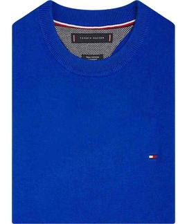 PIMA COTTON CASHMERE PIONEER BLUE HEATHER