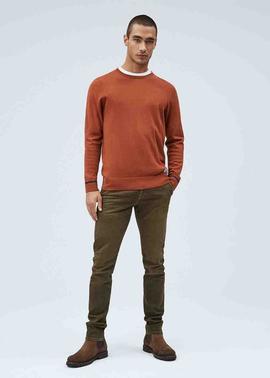 PANTALÓN BOLSO CHINO JAMES SLIM FIT WALNUT