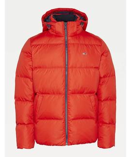 TJM ESSENTIAL DOWN JACKET DEEP CRIMSON