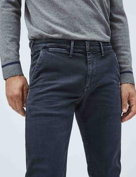 PANTALÓN BOLSO CHINO JAMES SLIM FIT GRIS OSCURO