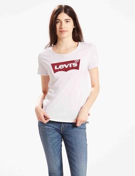 CAMISETA LEVI’S® THE PERFECT TEE LARGE BATWING WHITE
