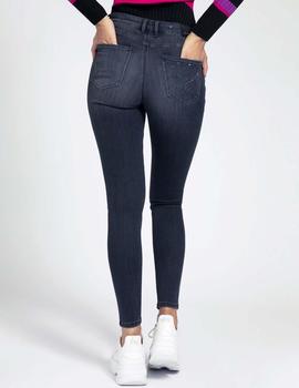 PANTALÓN VAQUERO 1981 SKINNY FIT HIGH RISE BLACK WARM TOUCH