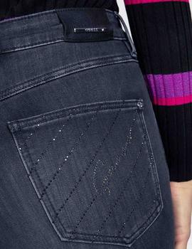 PANTALÓN VAQUERO 1981 SKINNY FIT HIGH RISE BLACK WARM TOUCH