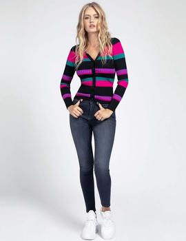 PANTALÓN VAQUERO 1981 SKINNY FIT HIGH RISE BLACK WARM TOUCH