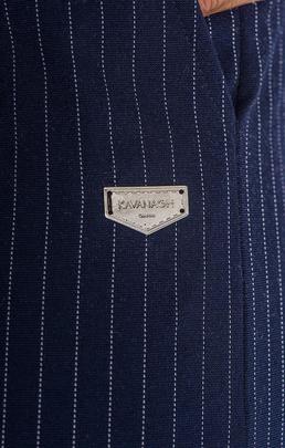 PANTALONES HERITAGE AZUL MARINO DE RAYAS