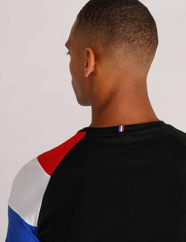 ESS TEE SS Nº10 M BLACK / P. ROUGE / N.O.W
