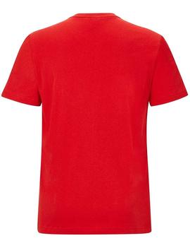 CAMISETA BÁSICA LACOSTE ROJA