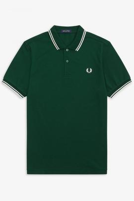 POLO TWIN TIPPED M3600 406 IVY / SNOW WHITE / SNOW WHITE