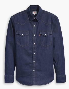 BARSTOW WESTERN SLIM FIT RED CAST RINSE STRETCH