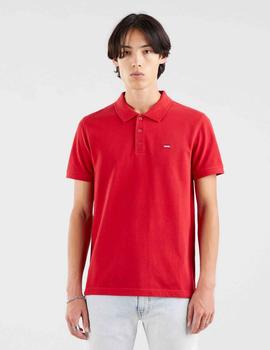 LEVI'S® HOUSEMARK POLO PIQUÉ CRIMSON
