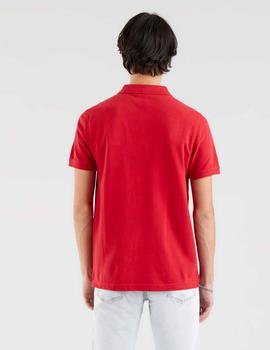 LEVI'S® HOUSEMARK POLO PIQUÉ CRIMSON